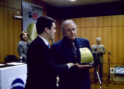 CERIMONIA DE ENTREGA DE TROFEU XIX SEMANA DO ADVOGADO