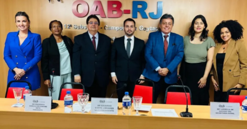 OAB/RJ Campos: Novos Advogados e Advogadas recebem suas credenciais