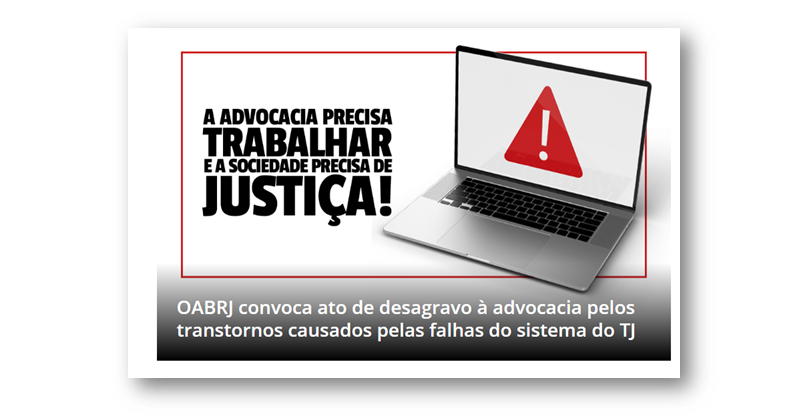 OAB RJ notícias