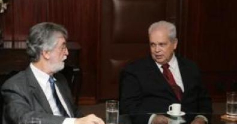 Presidente do TJRJ recebe o presidente da AMB