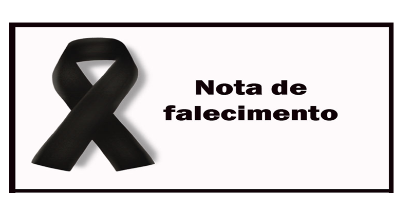 NOTA DE FALECIMENTO