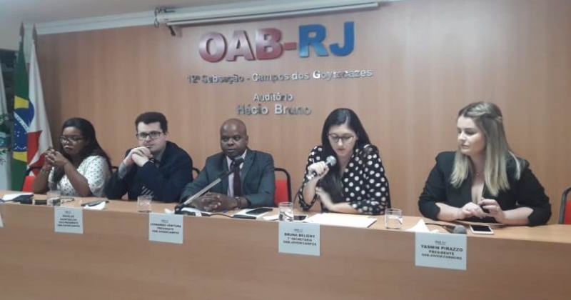 Presidente da OAB Jovem encerrou ontem as atividades com palestra 