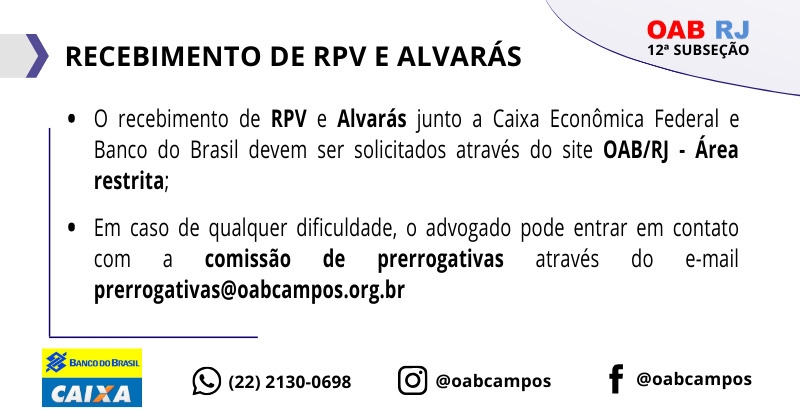 Convênios possibilitam cadastro de contas para recebimento de verbas
