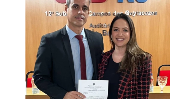 Bruno Glória é nomeado presidente da Comissão de Assuntos Legislativos da OAB-RJ