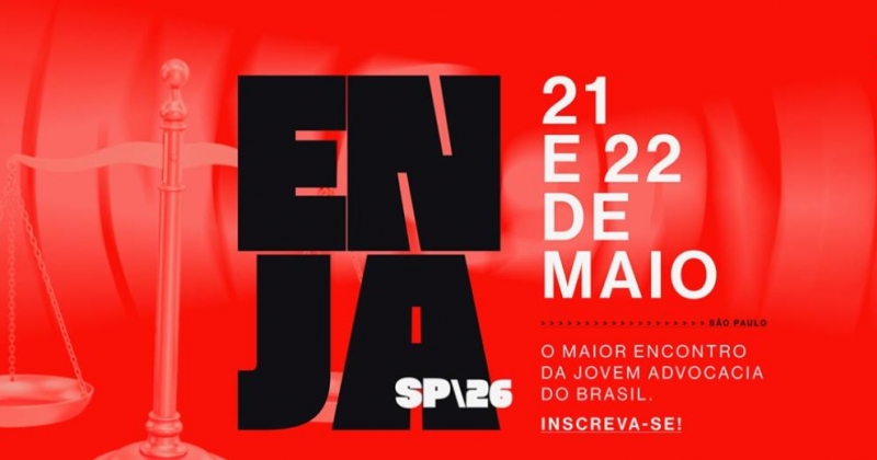 Inscrições abertas para o Encontro Nacional da Jovem Advocacia 2026