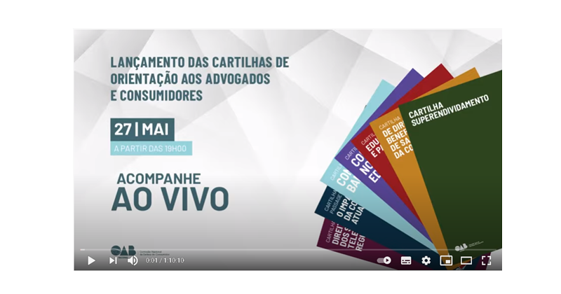 Comissão lança cartilhas de orientação aos consumidores e à advocacia