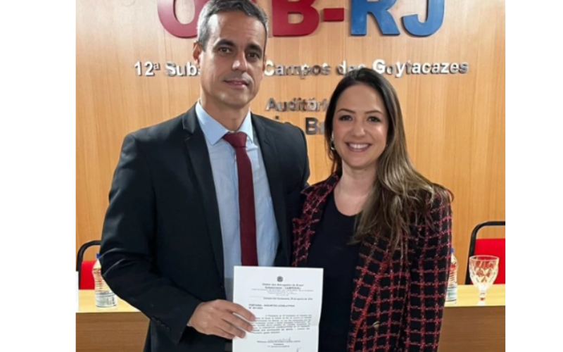 Bruno Glória é nomeado presidente da Comissão de Assuntos Legislativos da OAB-RJ
