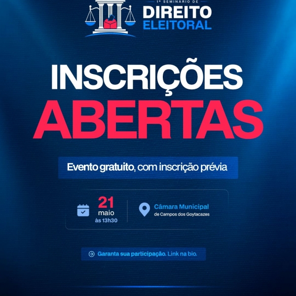 1º SEMINÁRIO DE DIREITO ELEITORAL