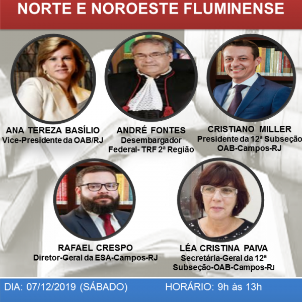 SEMINÁRIO DE DIREITO PROCESSUAL CIVIL DA REGIÃO NORTE E NOROESTE FLUMINENSE (ADIADO)