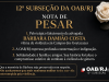 12ª Subseção da OAB/RJ emite Nota de Pesar pelo falecimento da advogada Bárbara Damião Costa em Campos