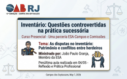 Conflitos Sucessórios e Gestão de Patrimônio marcam a penúltima aula de curso na ESA Campos