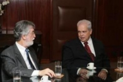 Presidente do TJRJ recebe o presidente da AMB