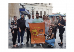 Comissão dos Direitos da Criança e do Adolescente promoveu ação pelo fim da violência sexual infantil no Centro de Campos dos Goytacazes.