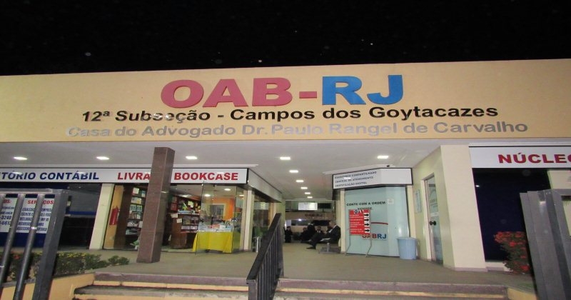 Sede da OAB Campos recebeu nome do advogado criminalista e ex-presidente Paulo Rangel de Carvalho