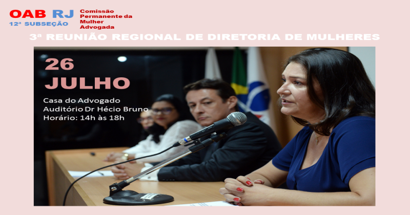 OAB Campos realiza 3ª Reunião Regional de Diretoria de Mulheres da OAB/RJ