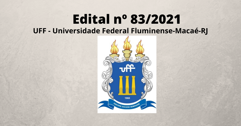 Edital - Seleção de Professor Substituto - UFF em Macaé