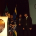 Foto 4 Foto: Edmar/ Presidente do DAJOPA Bruno entrega placa ao Professor Damásio