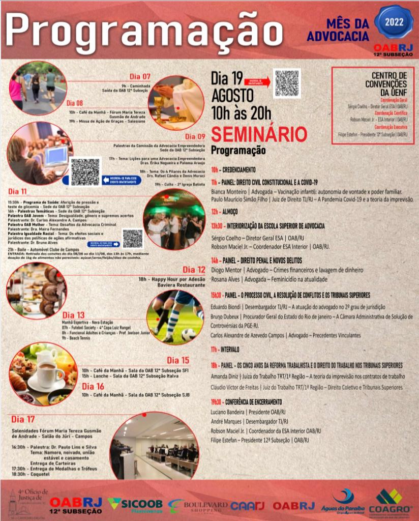 PROGRAMAÇÃO