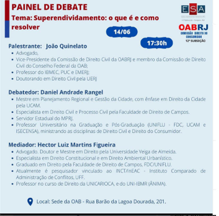 DEBATE SOBRE SUPERENDIVIDAMENTO: O QUE É E COMO RESOLVER.