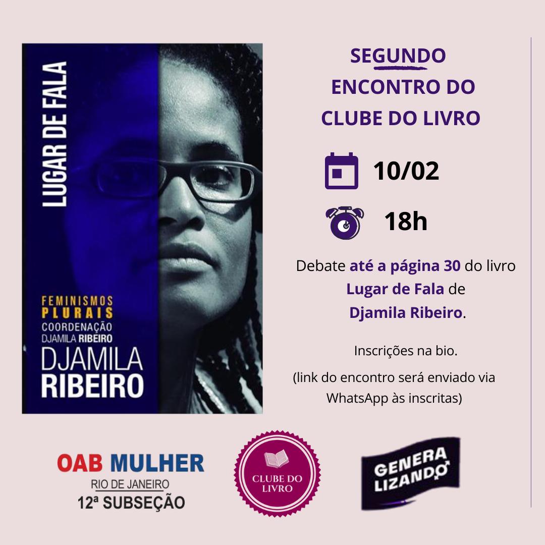 OAB MULHER: SEGUNDO ENCONTRO DO CLUBE DO LIVRO