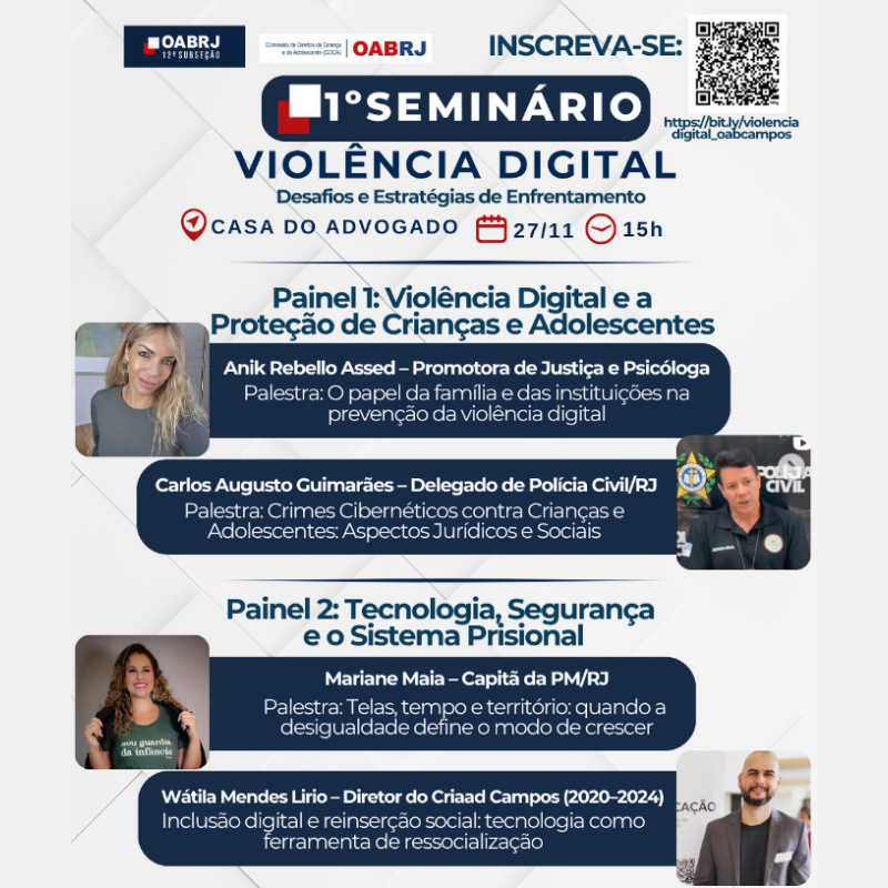 1º Seminário de Violência Digital
