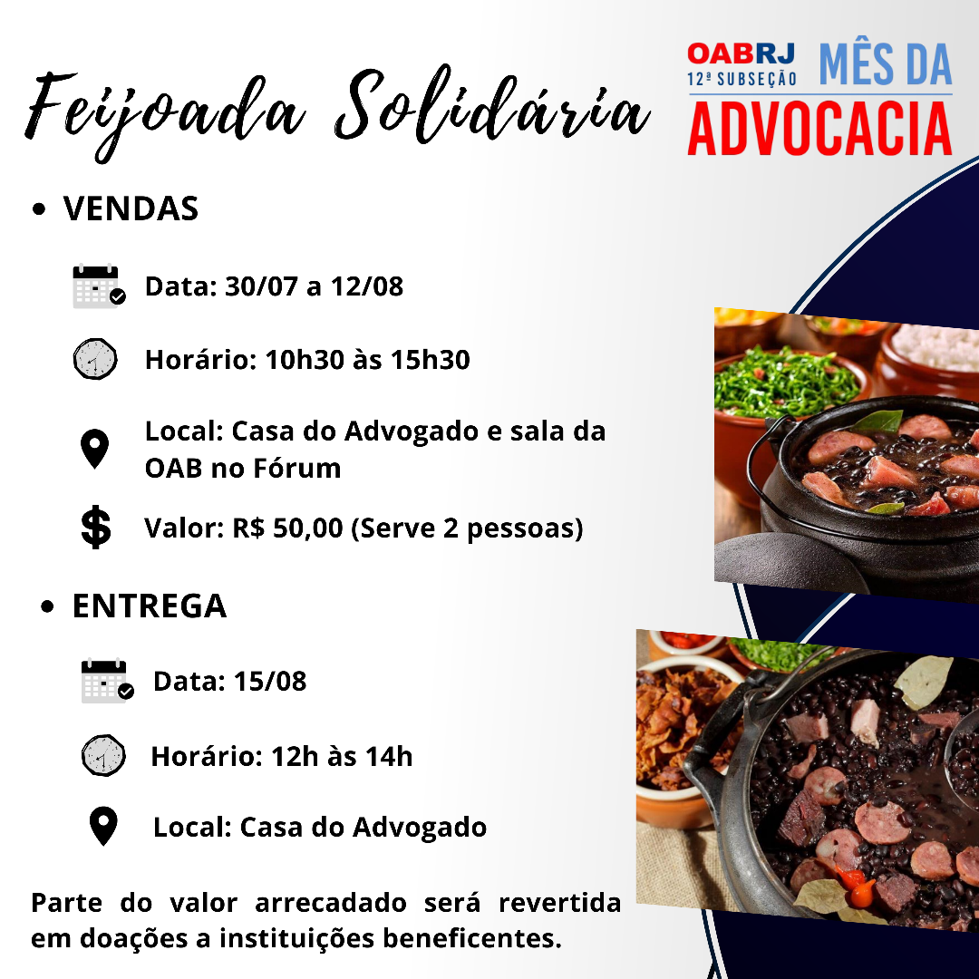 FEIJOADA SOLIDÁRIA