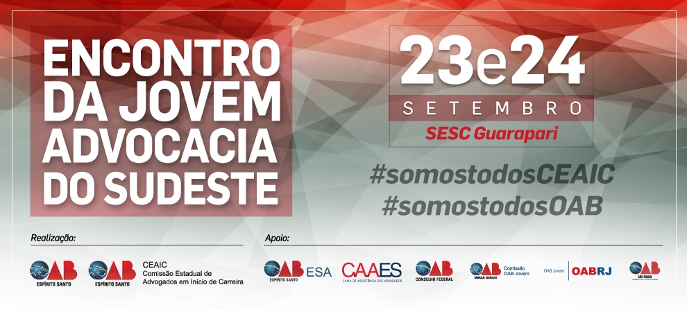Encontro da Jovem Advocacia do Sudeste