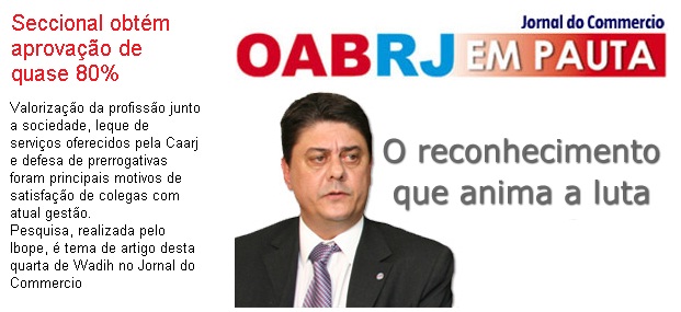 O reconhecimento que anima a luta - Wadih Damous