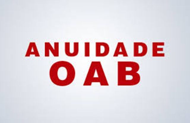 Veja o valor da anuidade até o dia 11 de janeiro