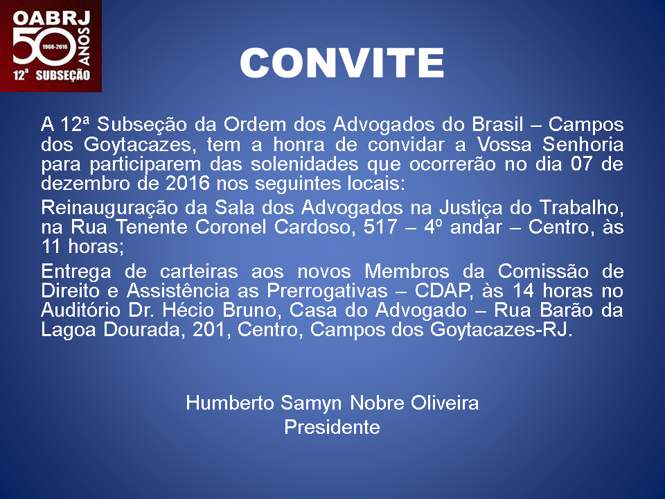 Convite