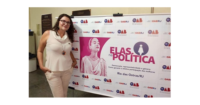 Presidente da Comissão OAB-Mulher da 12ª Subseção participou do evento "Elas na Política" em Rio das Ostras