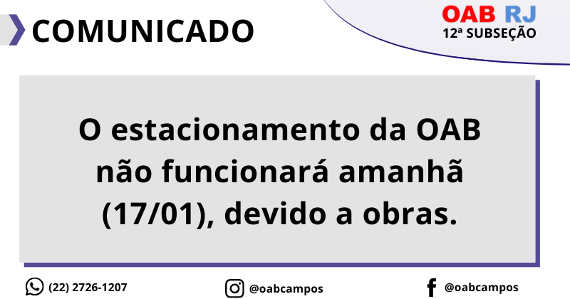 COMUNICADO