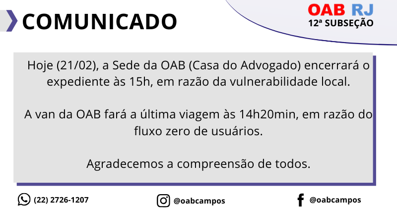 ATENÇÃO