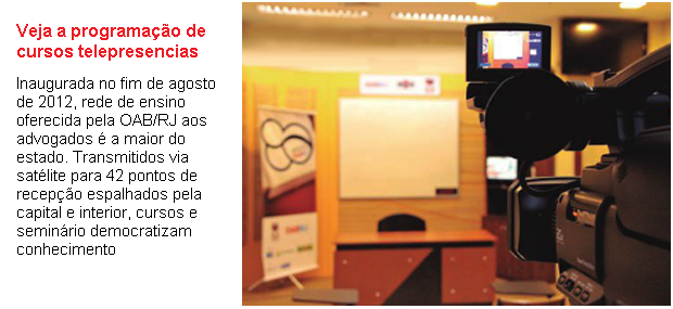 Veja a programação dos cursos telepresenciais da ESA