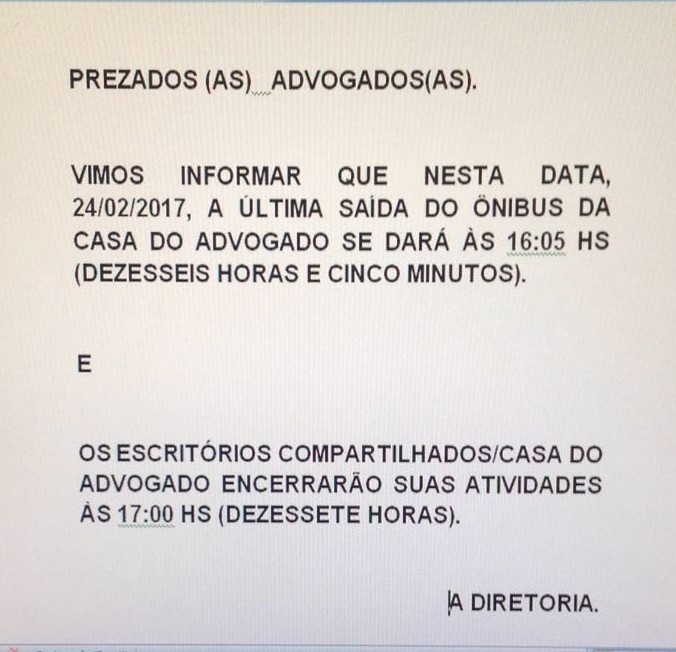 Comunicado