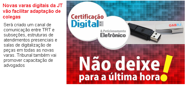 Novas varas digitais da JT vão facilitar adaptação de colegas