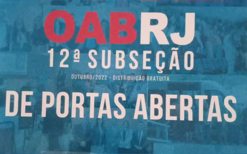 Capa da Revista OAB 2022