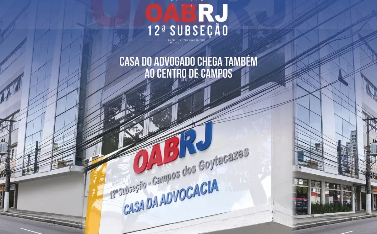 Capa da Revista da OAB - 12ª Subseção - Edição 03