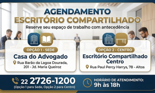 AGENDAMENTO DE ESCRIT�RIOS COMPARTILHADOS