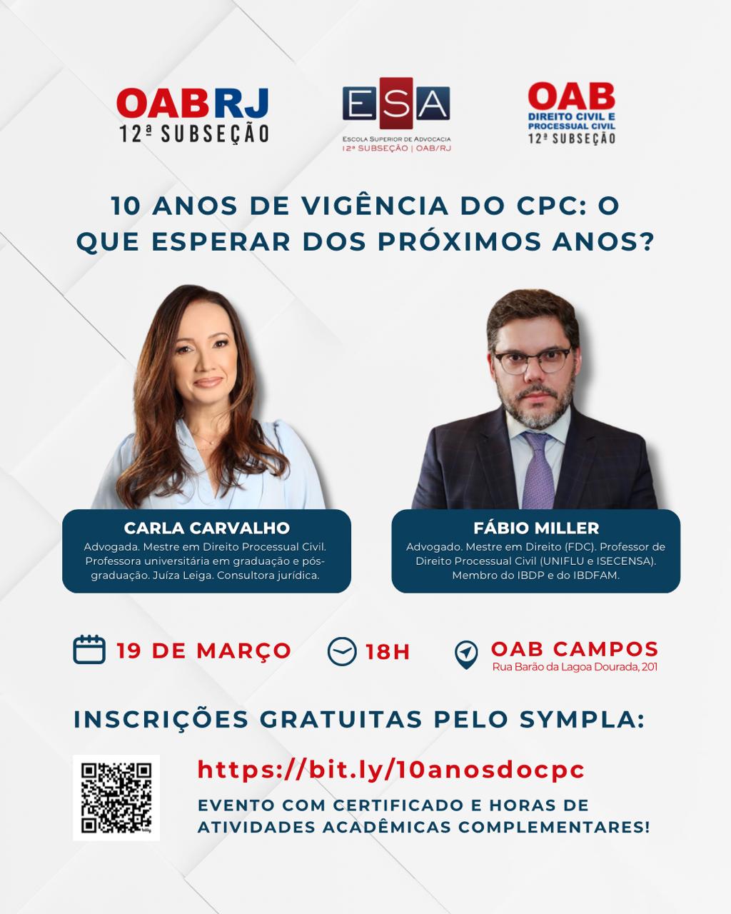 10 ANOS DE VIGÊNCIA DO CPC: O QUE ESPERAR DOS PRÓXIMOS ANOS?