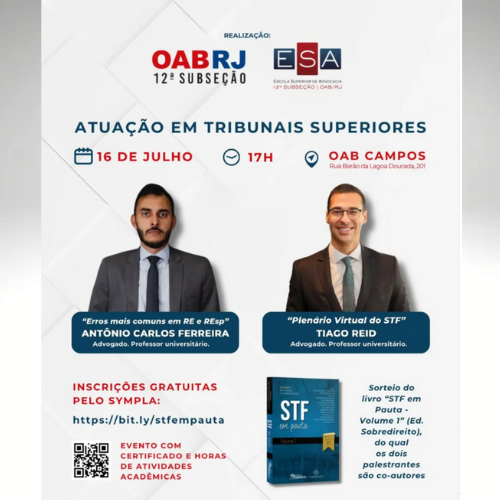  Atuação em Tribunais Superiores