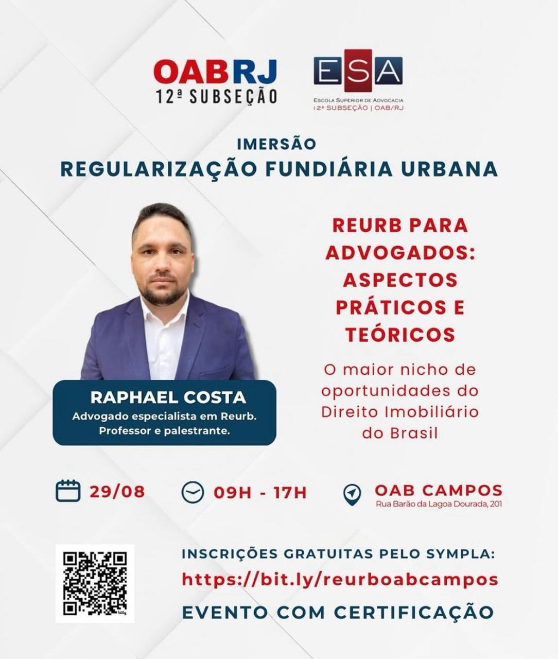 IMERSÃO REGULARIZAÇÃO FUNDIÁRIA URBANA