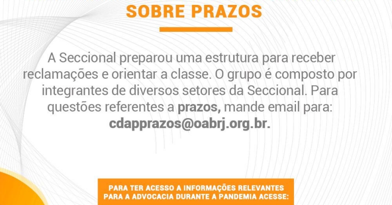 FORÇA-TAREFA PARA AUXILIAR ADVOCACIA: Prazos