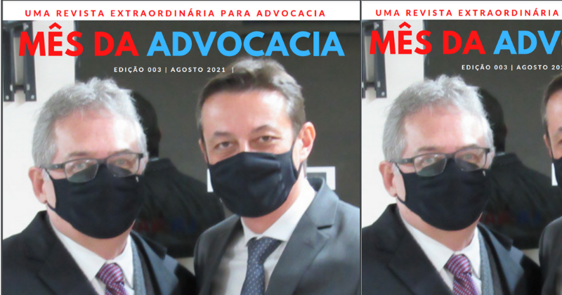 Lançamento da Revista Mês da Advocacia 2021
