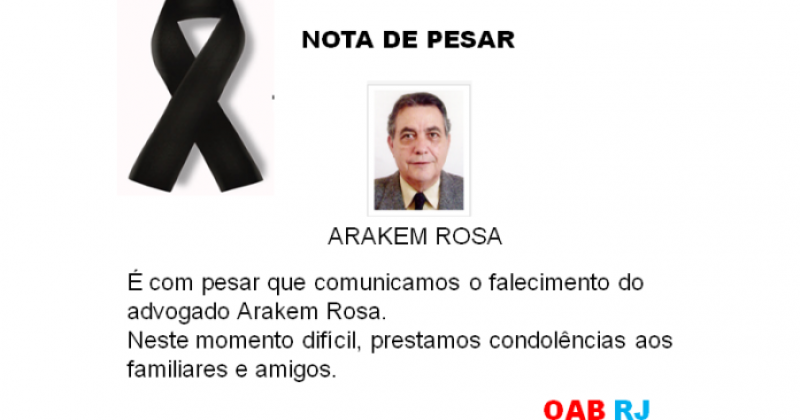 Nota de Pesar