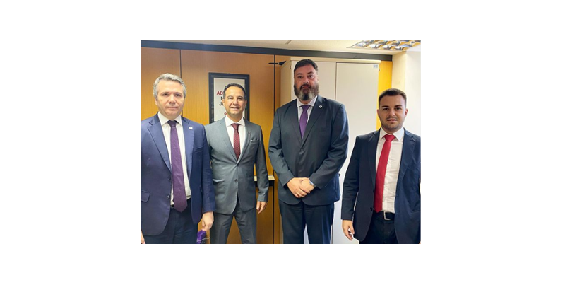 Encontro do presidente da OAB-Campos com os tesoureiros da OAB/RJ e da CAARJ