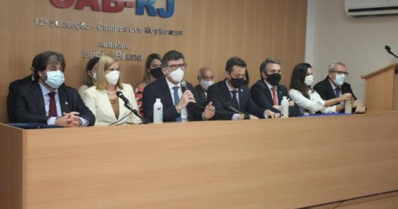 OABRJ inaugura melhorias na Subseção de Campos e homenageia colegas com mais de 50 anos de profissão