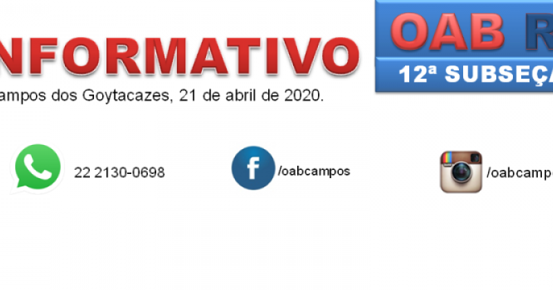 INFORMATIVO - 12ª Subseção