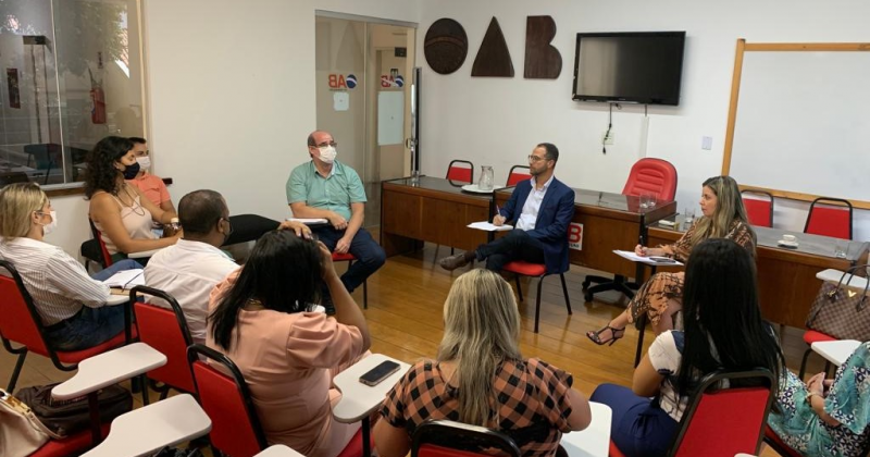 Reunião na Sede da OAB Campos com o gerente executivo do INSS Campos