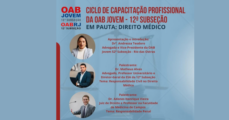 OABJOVEMCAMPOS: Ciclo de Capacitação Profissional 